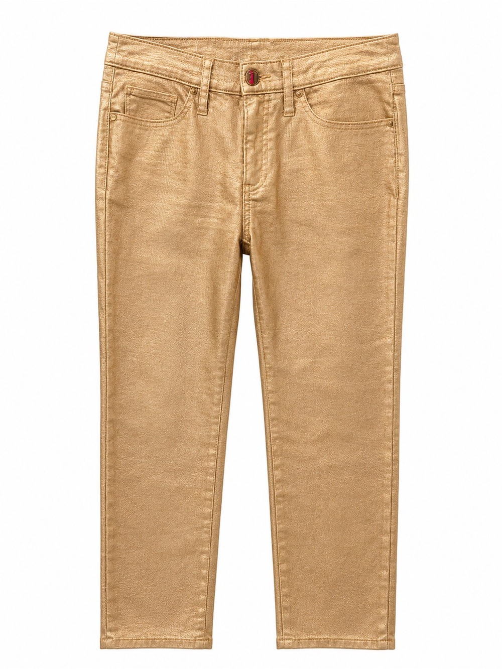 Gold slim fit jeans